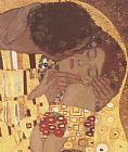 The Kiss (detail) by Gustav Klimt